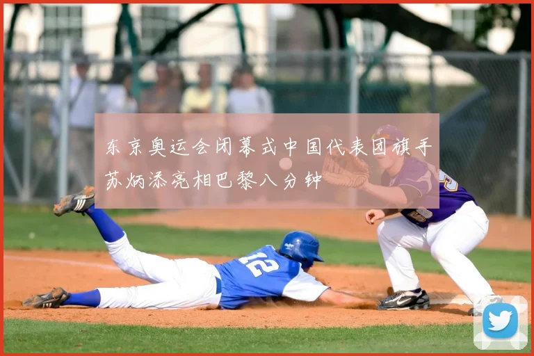 东京奥运会闭幕式中国代表团旗手苏炳添亮相巴黎八分钟