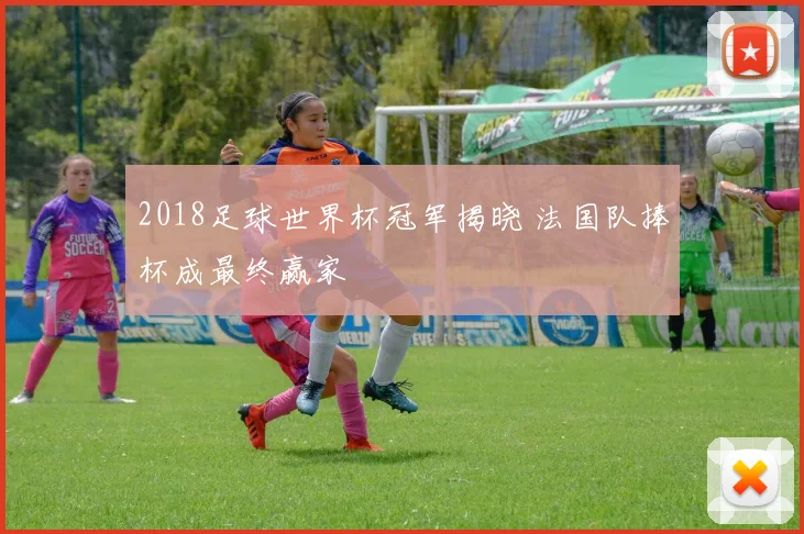 2018足球世界杯冠军揭晓 法国队捧杯成最终赢家