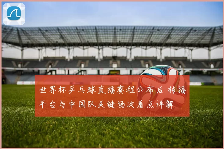 世界杯乒乓球直播赛程公布后 转播平台与中国队关键场次看点详解